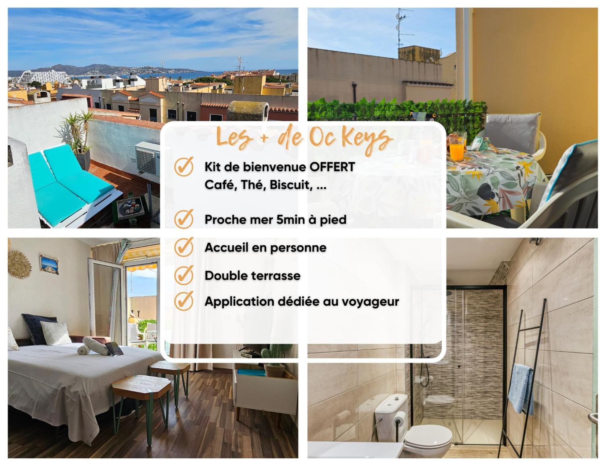 La Petite Venise Empuriabrava Solarium Vue Mer, 2 Terrasses Clim Parking Free Oc Keys מראה חיצוני תמונה