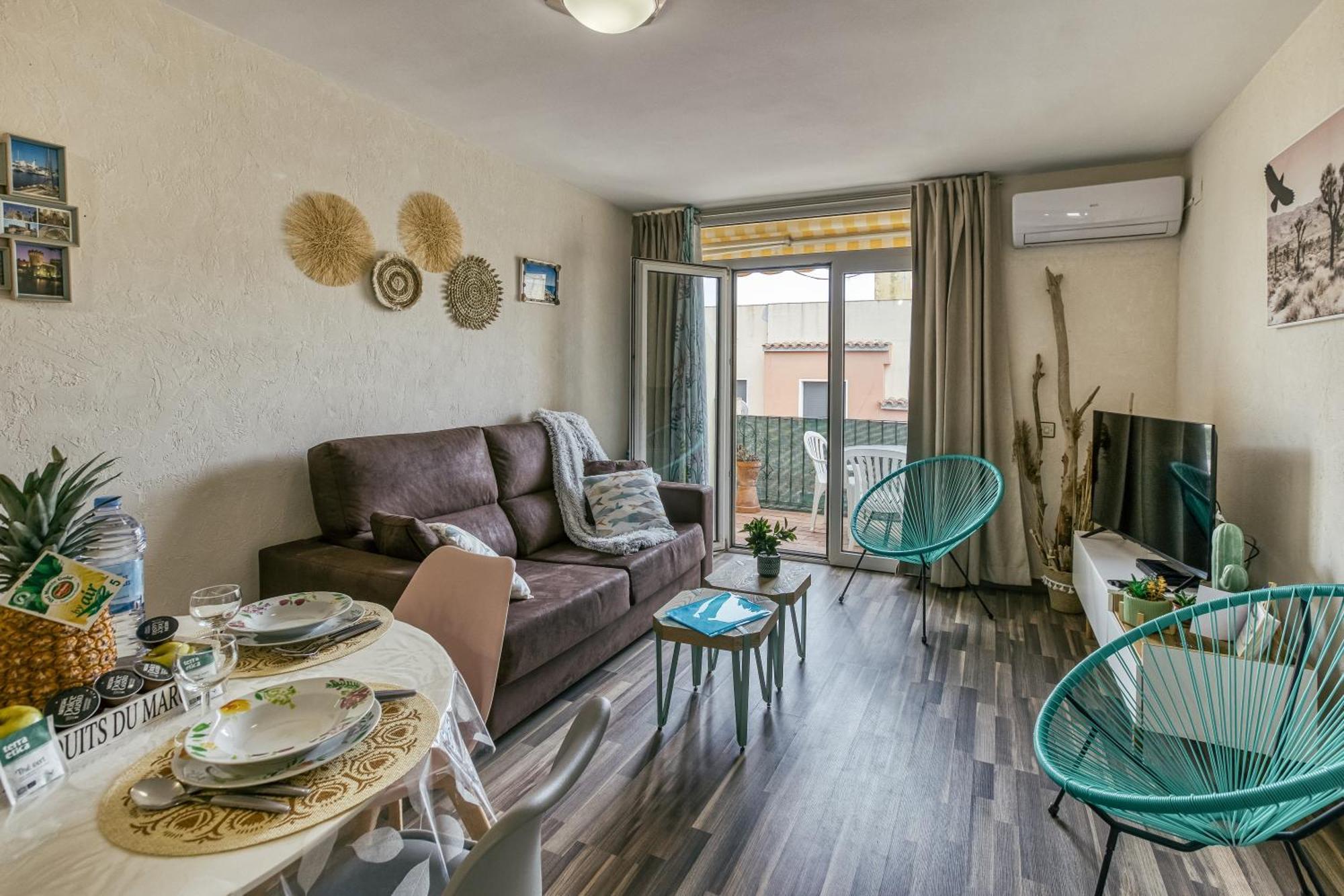 La Petite Venise Empuriabrava Solarium Vue Mer, 2 Terrasses Clim Parking Free Oc Keys מראה חיצוני תמונה